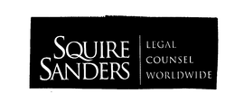 SQUIRE SANDERS LEGAL COUNSEL WORLDWIDE trademark
