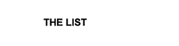 THE LIST trademark