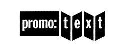 PROMO:TEXT trademark