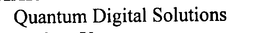 QUANTUM DIGITAL SOLUTIONS trademark