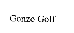 GONZO GOLF trademark