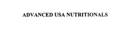 ADVANCED USA NUTRITIONALS trademark