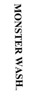 MONSTER WASH trademark