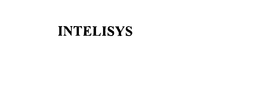 INTELISYS trademark