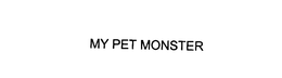 MY PET MONSTER trademark
