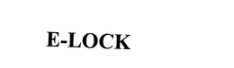 E-LOCK trademark