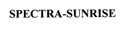 SPECTRA-SUNRISE trademark