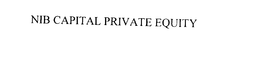 NIB CAPITAL PRIVATE EQUITY trademark