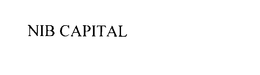 NIB CAPITAL trademark