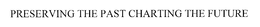 PRESERVING THE PAST CHARTING THE FUTURE trademark