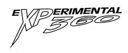 EXPERIMENTAL 360 trademark