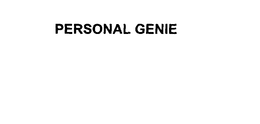PERSONAL GENIE trademark