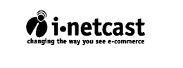 I-NETCAST CHANGING THE WAY YOU SEE E-COMMERCE trademark