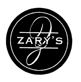 Z ZARY'S trademark