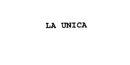 LA UNICA trademark