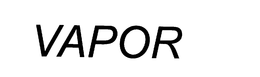 VAPOR trademark