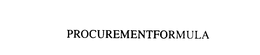 PROCUREMENTFORMULA trademark