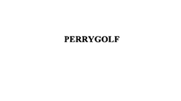PERRYGOLF trademark