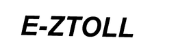 E-ZTOLL trademark