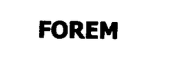 FOREM trademark