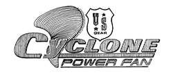 US GEAR CYCLONE POWER FAN trademark
