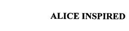 ALICE INSPIRED trademark