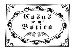 COSAS DE MI BOTICA trademark