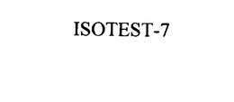 ISOTEST-7 trademark