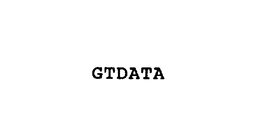 GTDATA trademark