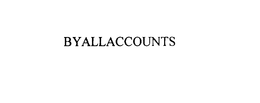 BYALLACCOUNTS trademark