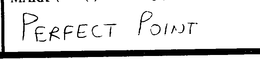 PERFECT POINT trademark