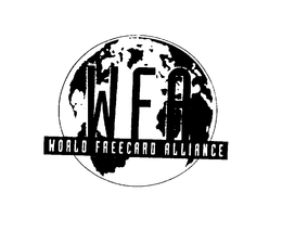 WFA WORLD FREE CARD ALLIANCE trademark