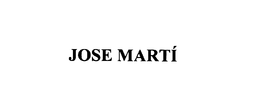 JOSE MARTI trademark