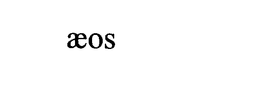AEOS trademark