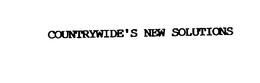 COUNTRYWIDE'S NEW SOLUTIONS trademark