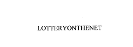 LOTTERYONTHENET trademark