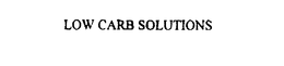LOW CARB SOLUTIONS trademark
