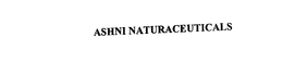 ASHNI NATURACEUTICALS trademark