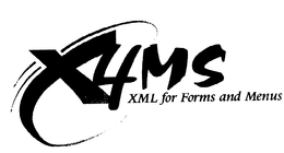 X4MS XML FOR FORMS AND MENUS trademark