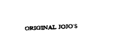 ORIGINAL JOJO'S trademark