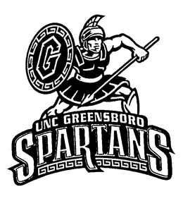 G UNC GREENSBORO SPARTANS trademark