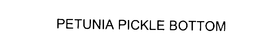 PETUNIA PICKLE BOTTOM trademark