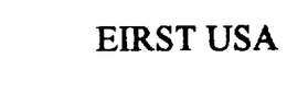EIRST USA trademark