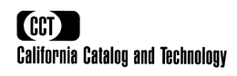 CCT CALIFORNIA CATALOG AND TECHNOLOGY trademark
