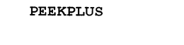 PEEKPLUS trademark