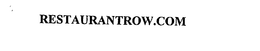 RESTAURANTROW.COM trademark