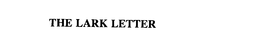 THE LARK LETTER trademark