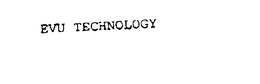 EVU TECHNOLOGY trademark