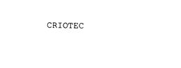 CRIOTEC trademark