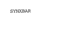 SYNXBAR trademark